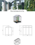 City 3.5m²
